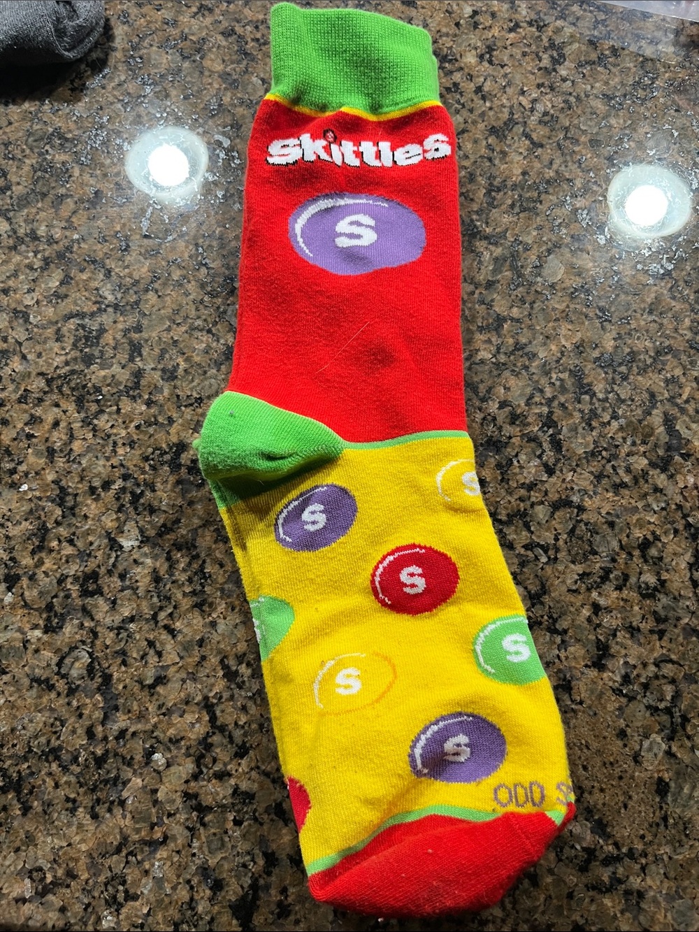 Skittles Kids' Crew Socks in Red, Yellow & Green